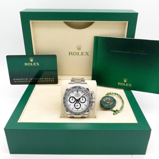 Rolex 126500LN Cosmograph Daytona with White Dial - Image 2