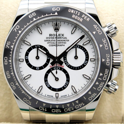 Rolex 126500LN Cosmograph Daytona with White Dial - Image 3