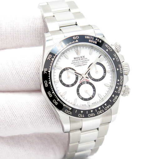 Rolex 126500LN Cosmograph Daytona with White Dial