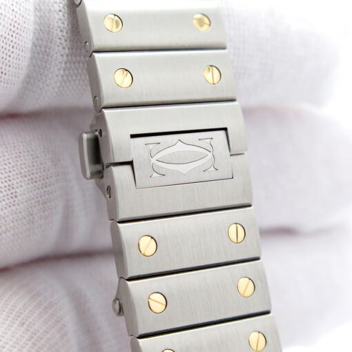 Cartier W2SA0030 Santos de Cartier Large 18K/SS Automatic with Grey Dial - Image 9
