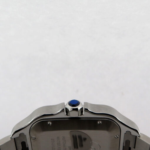 Cartier W2SA0030 Santos de Cartier Large 18K/SS Automatic with Grey Dial - Image 6