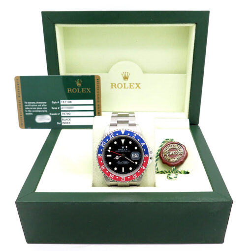 Rolex 16710 GMT Master II with Red & Blue Bezel - Image 2