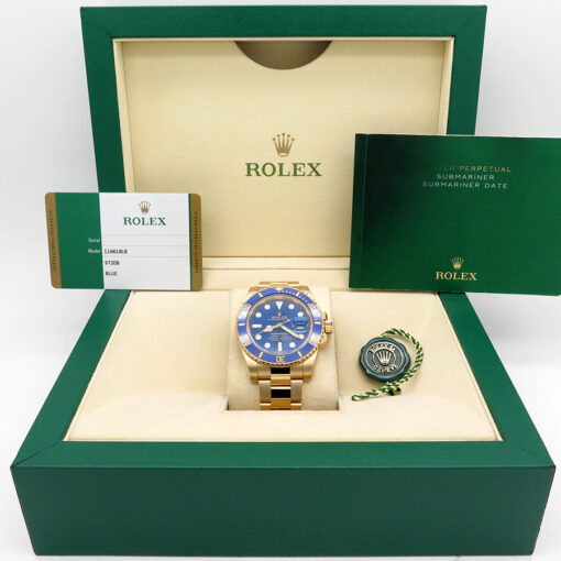 Rolex 116618LB Submariner 18K Yellow Gold - Image 2