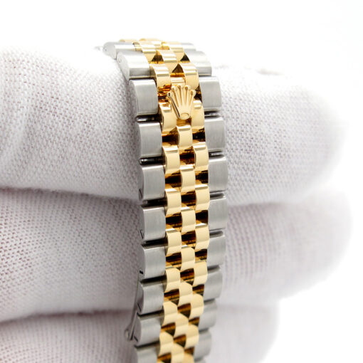 Rolex 279173 Datejust 18K/SS with Silver Roman Dial on Jubilee - Image 6