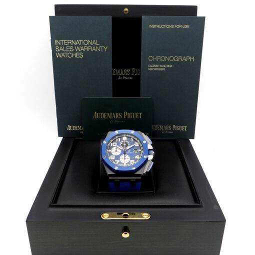 Audemars Piguet 26405CE Royal Oak Offshore Chronograph Ceramic Blue - Image 2