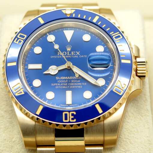 Rolex 116618LB Submariner 18K Yellow Gold - Image 3
