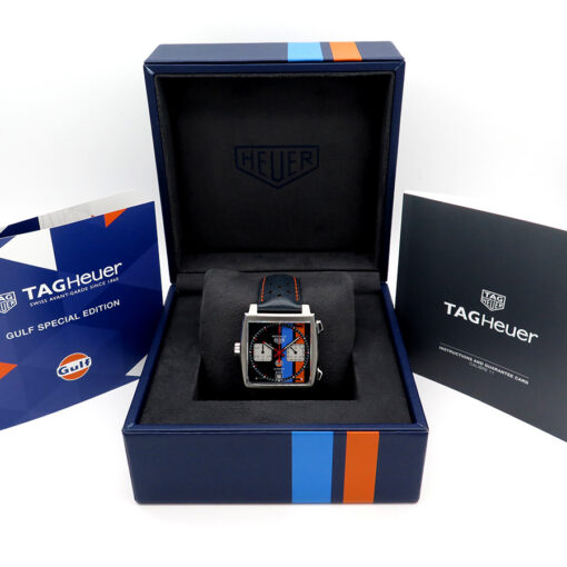 Tag Heuer CAW211R Monaco Caliber 11 “Gulf” Special Edition - Image 2