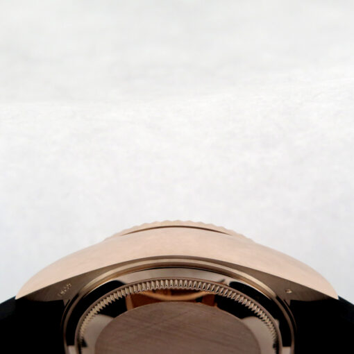 Rolex 326235 Skydweller 18K Rose Gold with White Dial on Oysterflex - Image 5