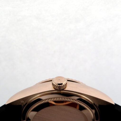 Rolex 326235 Skydweller 18K Rose Gold with White Dial on Oysterflex - Image 4