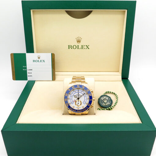 Rolex 116688 Yachtmaster II 18K Yellow Gold - Image 2