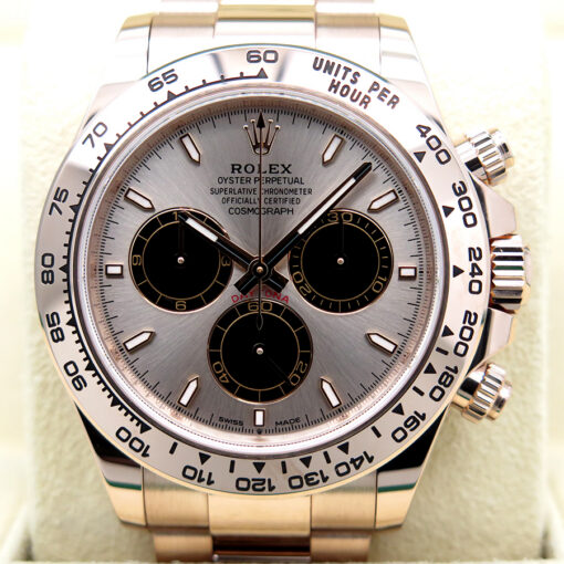 Rolex 126505 Cosmograph Daytona 18K Rose Gold with Sundust Dial - Image 3