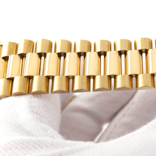 Rolex 18238 Day Date 18K Yellow Gold with Champagne Arabic Dial - Image 9