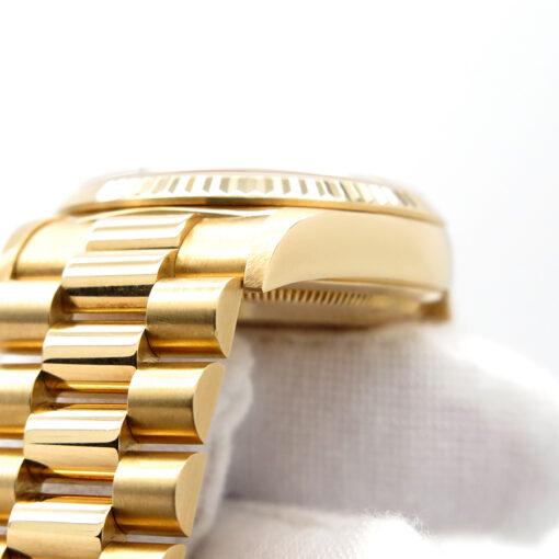 Rolex 18238 Day Date 18K Yellow Gold with Champagne Arabic Dial - Image 5