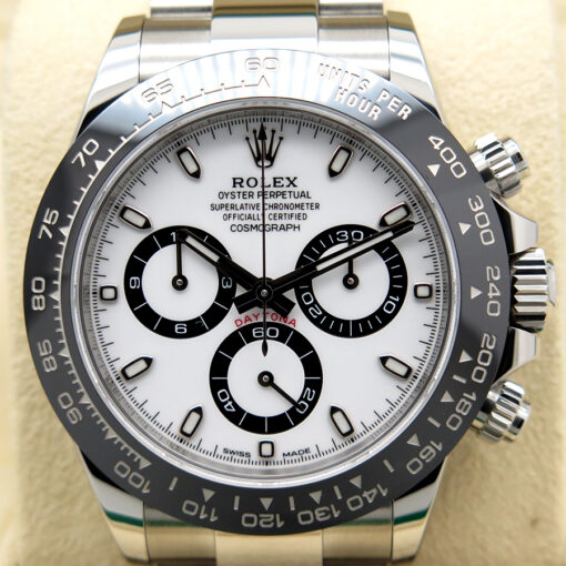 Rolex 116500LN Cosmograph Daytona with White Dial - Image 3