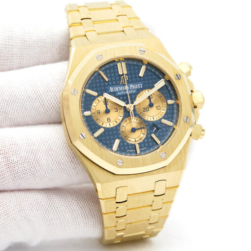 Audemars Piguet 26331BA Royal Oak 18K Yellow Gold Chronograph with Blue Dial