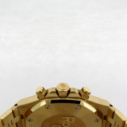 Audemars Piguet 26331BA Royal Oak 18K Yellow Gold Chronograph with Blue Dial - Image 5