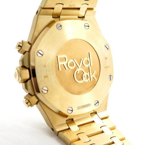 Audemars Piguet 26331BA Royal Oak 18K Yellow Gold Chronograph with Blue Dial - Image 4