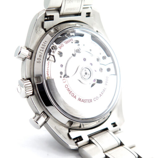 Omega Speedmaster Racing Chronograph with Black Dial on Bracelet - Image 4