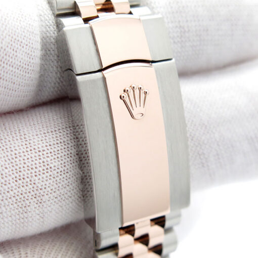 Rolex 126331 Datejust 41 18K/SS with Chocolate Diamond Dial on Jubilee - Image 7