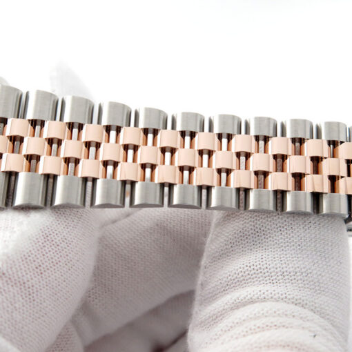 Rolex 126331 Datejust 41 18K/SS with Chocolate Diamond Dial on Jubilee - Image 6