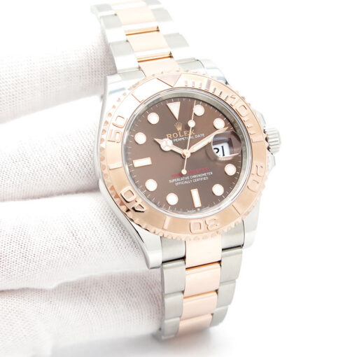 Rolex 126621 Yachtmaster 18K/SS with Chocolate Dial