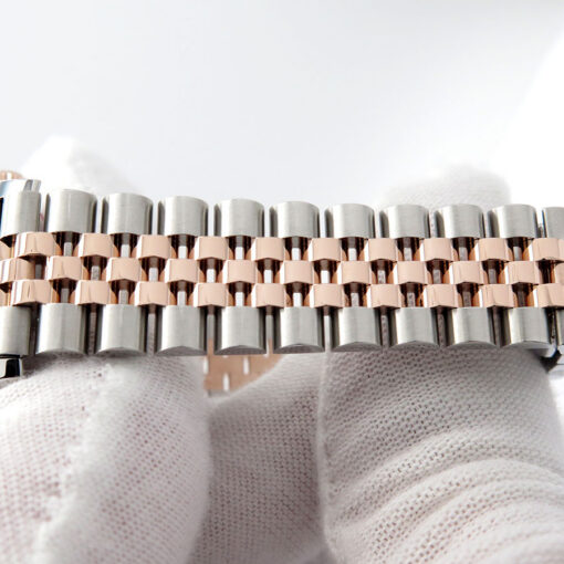 Rolex 278271 Datejust 18K/SS with Mother of Pearl Diamond Dial on Jubilee - Image 8