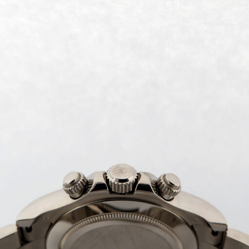 Rolex 116509 Cosmograph Daytona 18K White Gold with Black Arabic Dial - Image 4