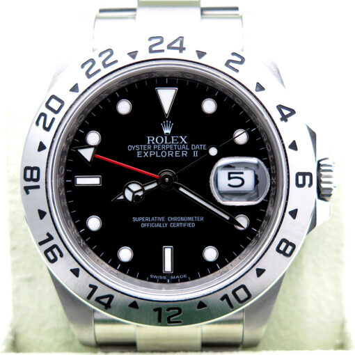 Rolex 16570 Explorer II with Black Dial and 3186 Movement - Image 3