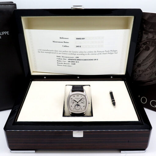 Patek Philippe 5940G Perpetual Calendar Automatic 18K White Gold - Image 2