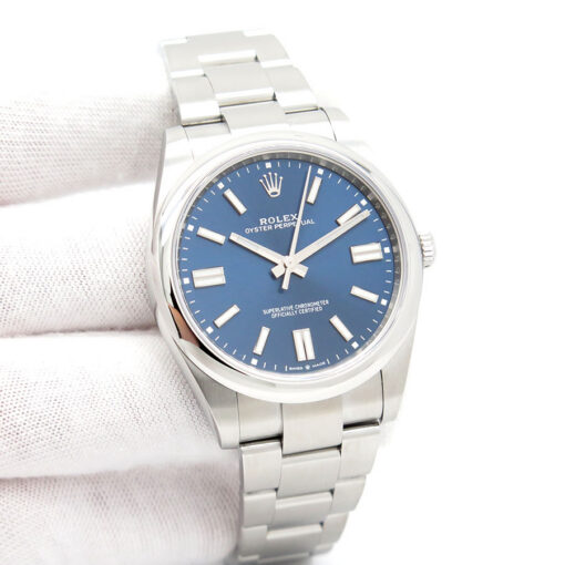 Rolex 124300 Oyster Perpetual 41mm with Blue Dial