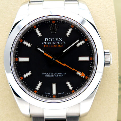 Rolex CPO 116400GV Milgauss with Black Dial - Image 3