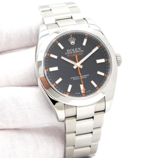 Rolex CPO 116400GV Milgauss with Black Dial