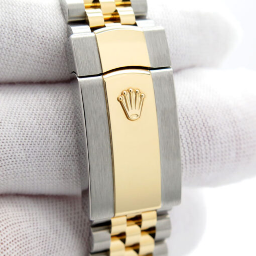 Rolex 126333 Datejust 41 18K/SS with Slate Roman Dial on Jubilee - Image 7
