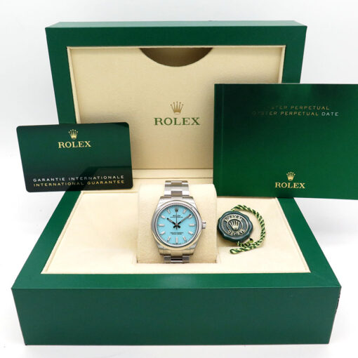 Rolex 277200 Oyster Perpetual 31 with Turquoise Dial - Image 2