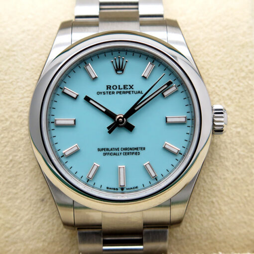 Rolex 277200 Oyster Perpetual 31 with Turquoise Dial - Image 3