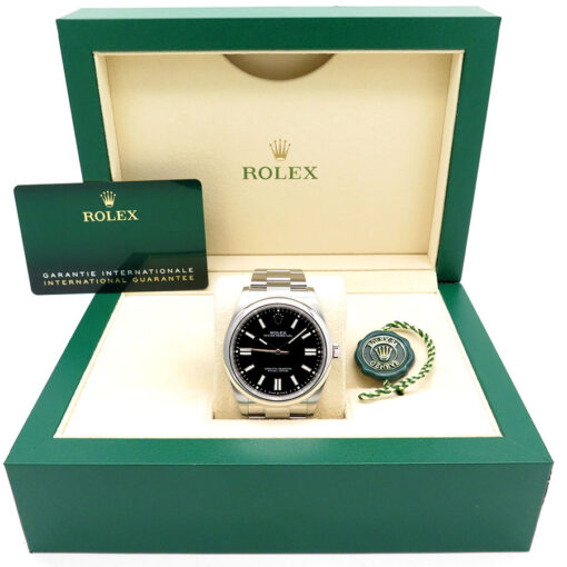 Rolex 124300 Oyster Perpetual 41 with Black Dial - Image 2