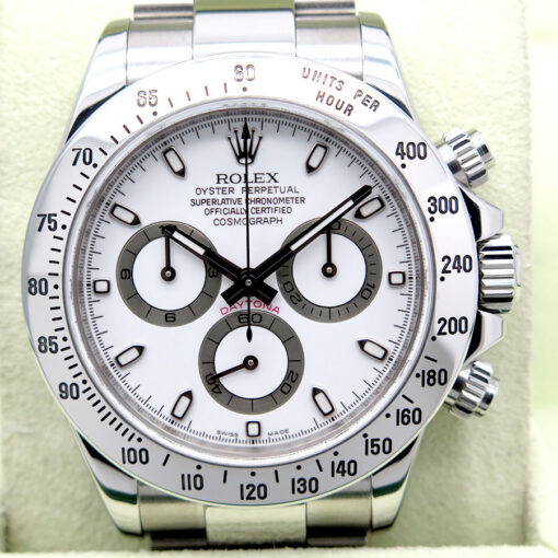 Rolex 116520 Cosmograph Daytona with White Dial - Image 3