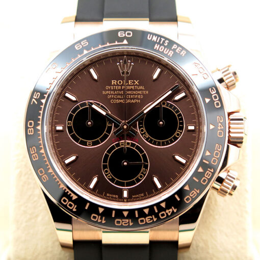 Rolex 126515LN Cosmograph Daytona 18K Rose Gold with Chocolate Dial - Image 3