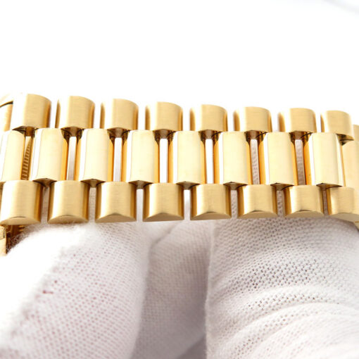 Rolex 18238 Day Date 18K Yellow Gold with Champagne Stick Dial - Image 10