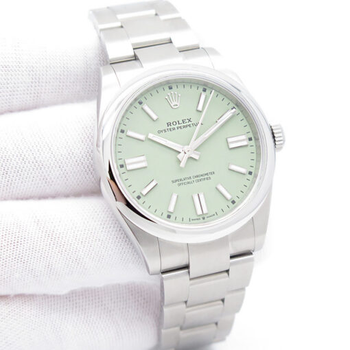 Rolex 134300 Oyster Perpetual 41 with Pistachio Dial