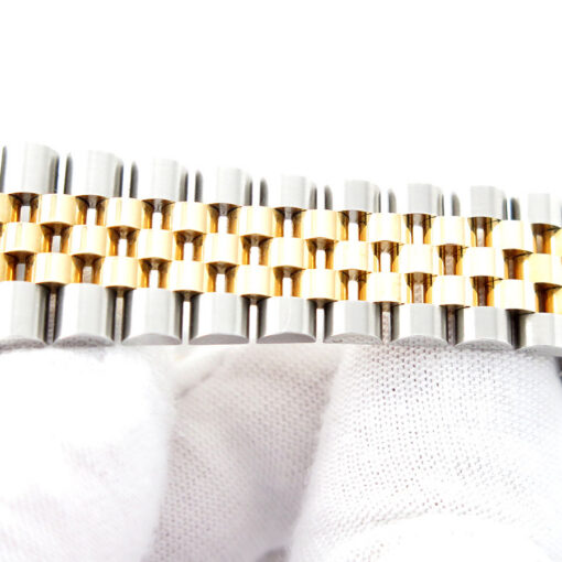 Rolex 126233 Datejust 18K/SS with Champagne Diamond Fluted Motif Dial on Jubilee - Image 8