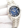 Rolex 228239 Day Date 18K White Gold with Blue Ombre Roman Dial