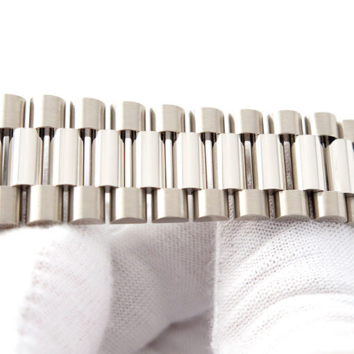 Rolex 228239 Day Date 18K White Gold with Blue Ombre Roman Dial - Image 8