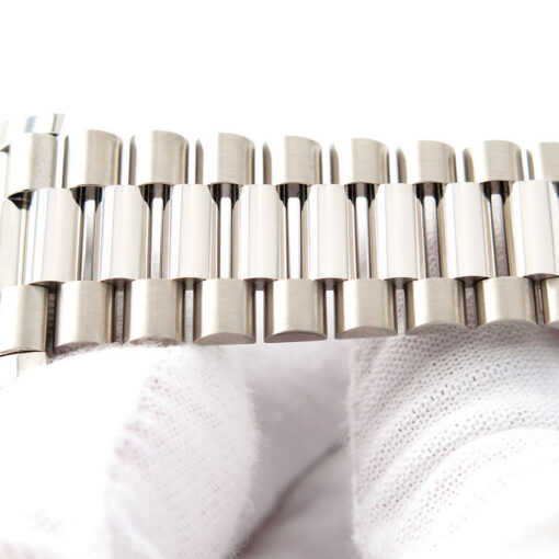 Rolex 228239 Day Date 18K White Gold with Blue Ombre Roman Dial - Image 6