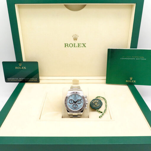 Rolex 126506 Cosmograph Daytona Platinum with Ice Blue Dial - Image 2