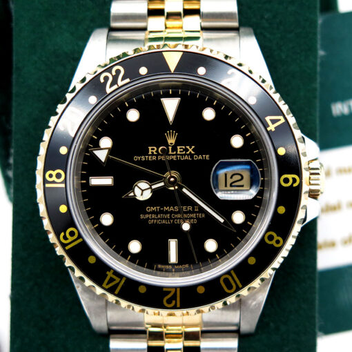 Rolex 16713LN GMT Master II 18K/SS on Jubilee - Image 3