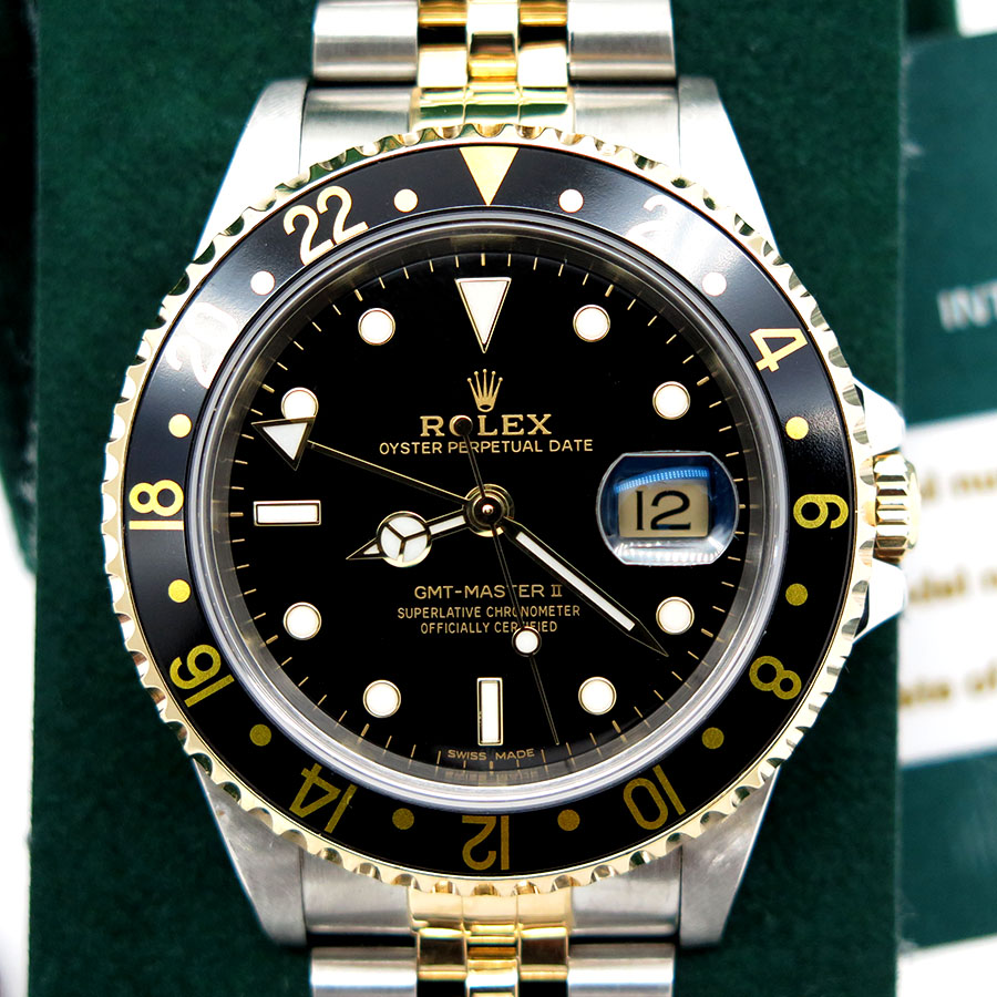 Rolex 16713LN GMT Master II 18K/SS on Jubilee - Image 3