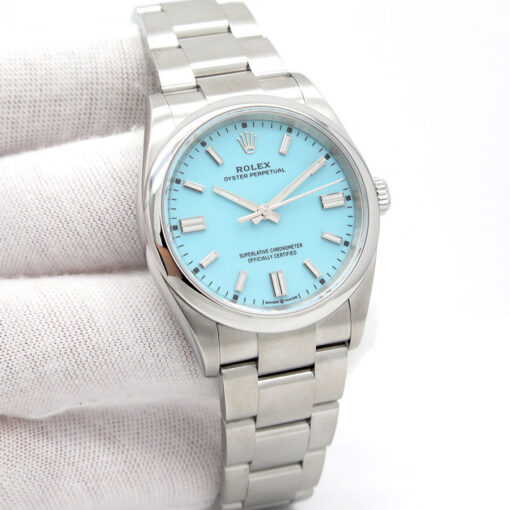 Rolex 126000 Oyster Perpetual with Turquoise Dial
