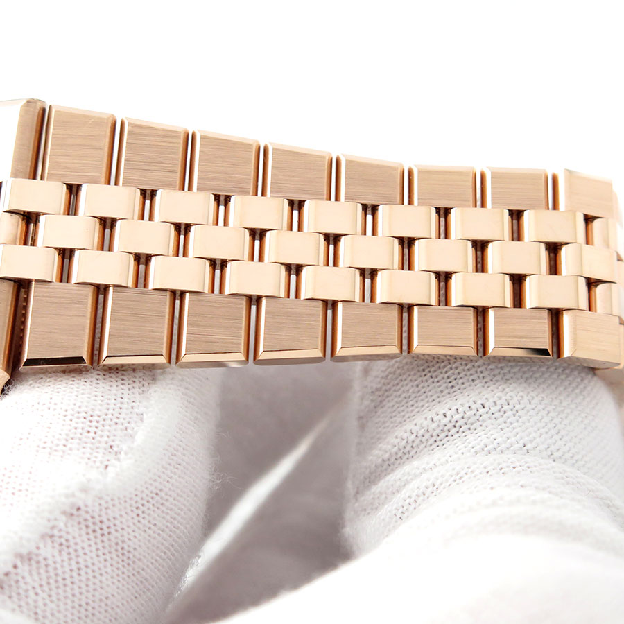 Rolex 127335 Land-Dweller 18K Rose Gold with White Dial - Image 7