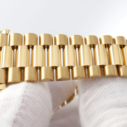 Rolex 228238 Day Date 40 18K Yellow Gold with Champagne Roman Dial - Image 8